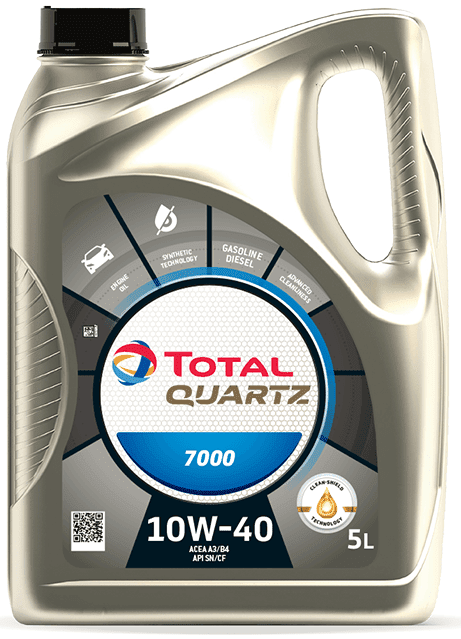 Motorový olej 10W-40 Total Quartz 7000 - 5L
