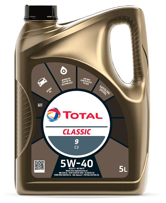 TOTAL CLASSIC 9 C3 5W40 (5L)* 214141