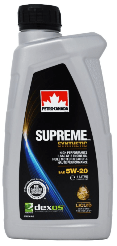 Motorový olej 5W-20 Petro-Canada Supreme Synthetic - 1L