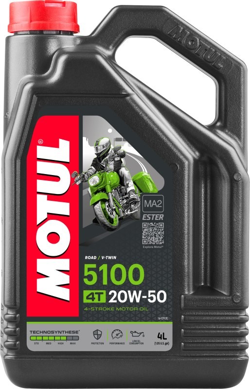 Motorový olej 20W-50 MOTUL 5100 4T - 4L