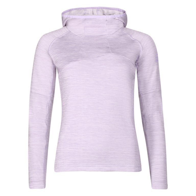 ALPINE PRO Dámská rychleschnoucí mikina GORFA pastel lilac XXL