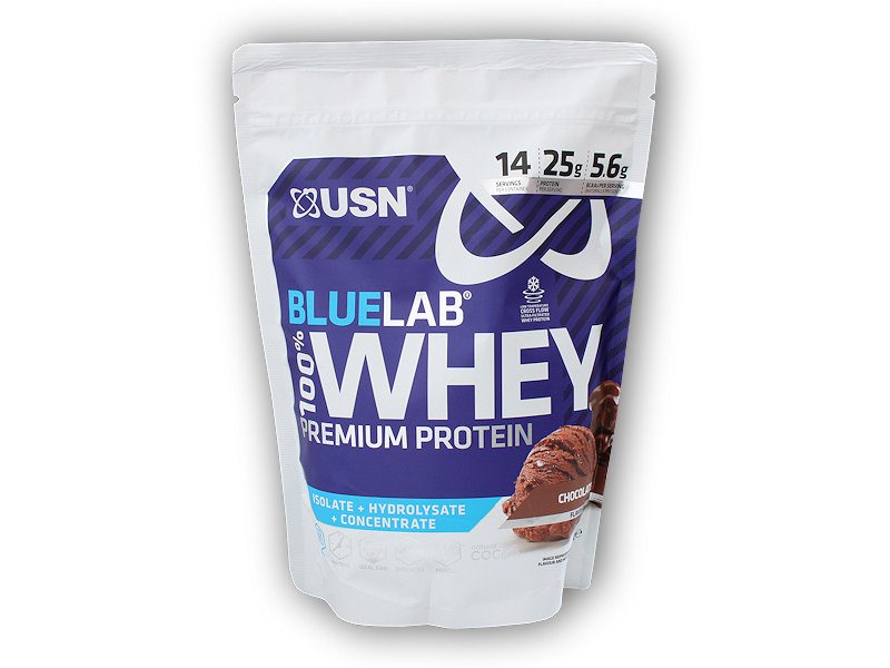 PROTEIN USN Bluelab 100% whey protein 476g Varianta: čokoláda