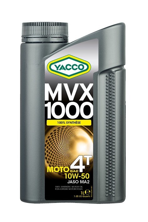 Motorový olej 10W-50 YACCO MVX 1000 4T - 1L
