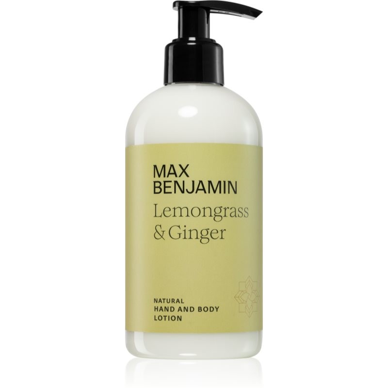 MAX Benjamin Lemongrass & Ginger mléko na ruce a tělo 300 ml