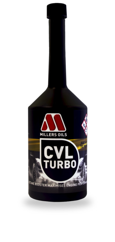 MILLERS OILS (Motorsport) TURBO CVL - oktan booster pro maximální výkon (až +4 oktany) - 500 ml