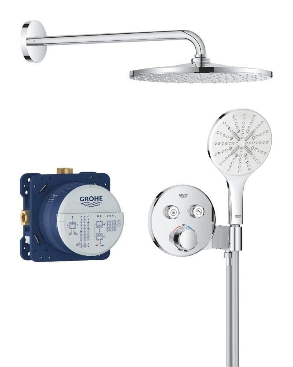 Sprchový systém Grohe Precision SmartControl včetně podomítkového tělesa chrom 34877000