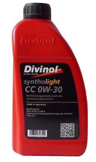 Motorový olej 0W-30 DIVINOL Syntholight CC - 1L