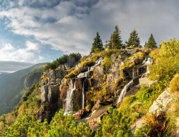 alex_ugalek Umělecká fotografie Pancava waterfall in Karkonosze national park, alex_ugalek, (40 x 30 cm)