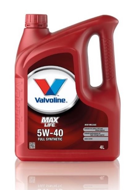 Motorový olej 5W-40 Valvoline MaxLife Synthetic - 4L