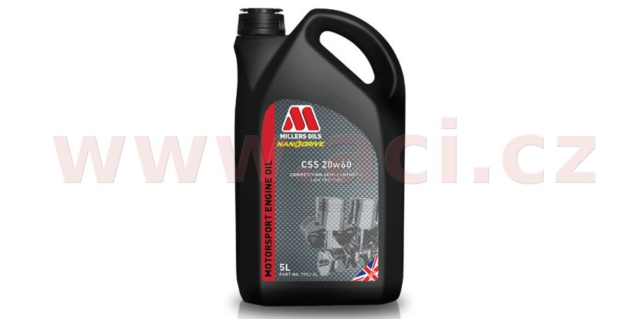 Motorový olej 20W-60 MILLERS OILS CSS polosyntetický - 5L