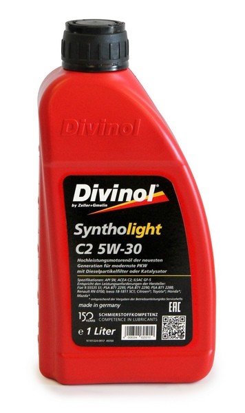 Motorový olej 5W-30 DIVINOL Syntholight C2 - 1L
