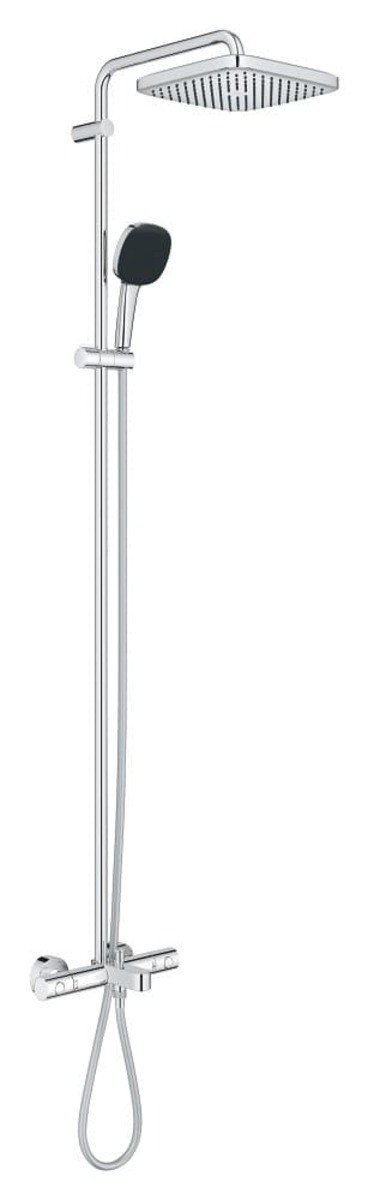 Sprchový systém Grohe Vitalio Comfort System s vanovým termostatem chrom 26984001