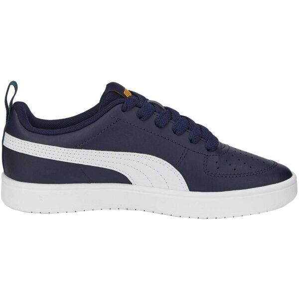 Puma RICKIE JR Chlapecké volnočasové boty, tmavě modrá, veľkosť 37.5