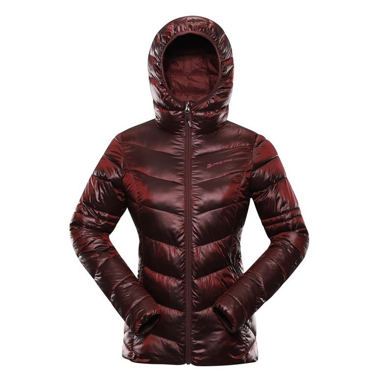 ALPINE PRO Dámská hi-therm bunda ROGA merlot XS