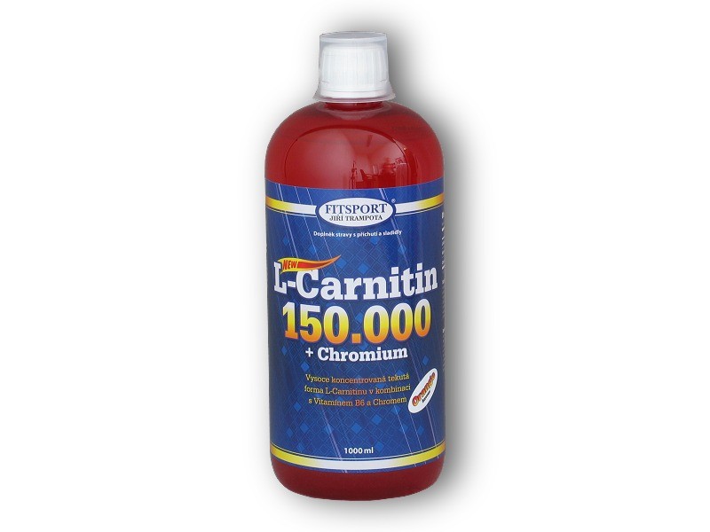 Fitsport L-Carnitin 150000 + Chromium 1000ml Varianta: ananas