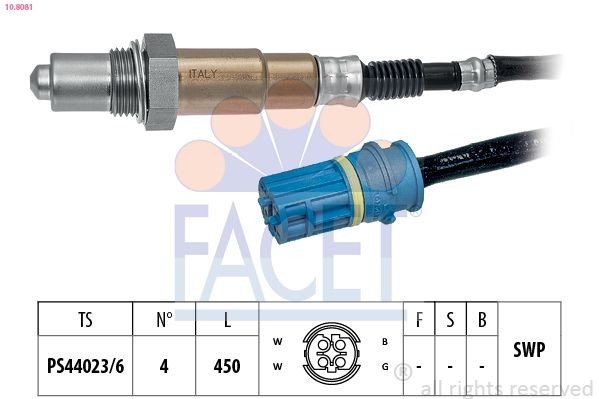 Lambda sonda FACET 10.8081