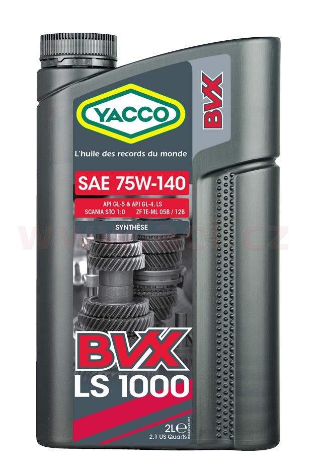 Olej do převodovky 75W-140 YACCO BVX LS 1000 - 2L