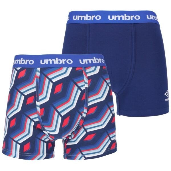 Umbro BOXER SHORT 2 PACK Pánské boxerky, modrá, veľkosť XL