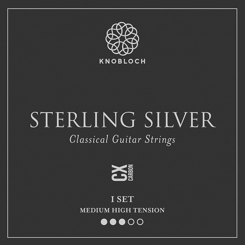 Knobloch STERLING SILVER CX Carbon Medium-high Tension 34.0