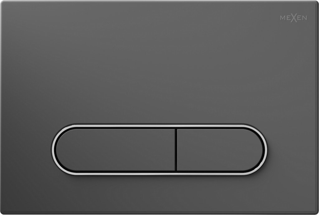 MEXEN Fenix 11 tlačítko flush /kompatibilní s Geberit Sigma UP300 a UP320, šedá 601166