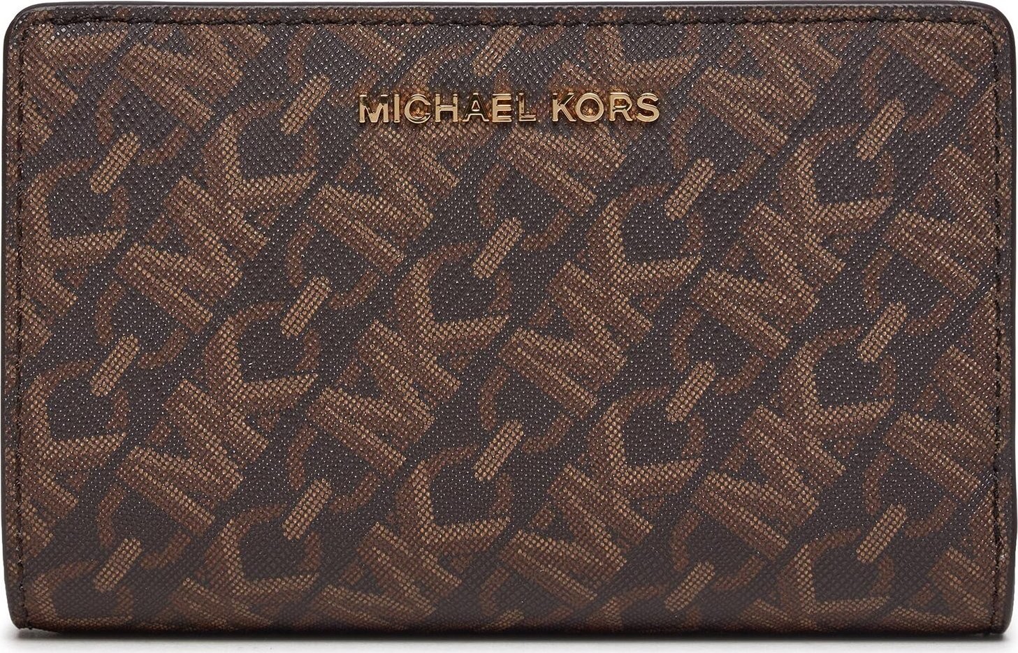Velká dámská peněženka MICHAEL Michael Kors Empire 34S4G8ED6B Brn/Luggage