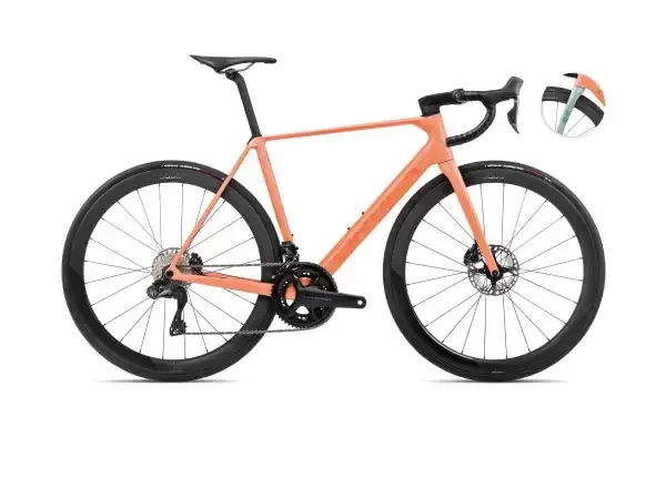 Orbea Orca M20iLTD silniční kolo Orange Cloud/Stone Blue vel. 53