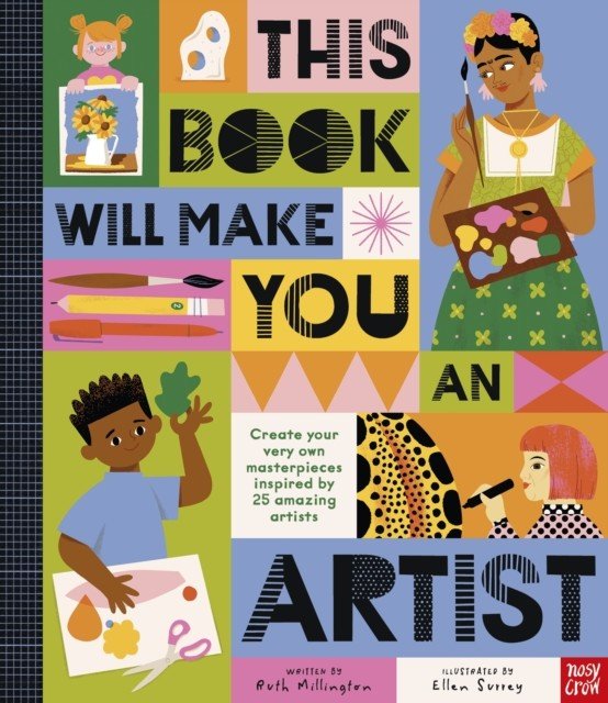 This Book Will Make You An Artist (Millington Ruth)(Pevná vazba)