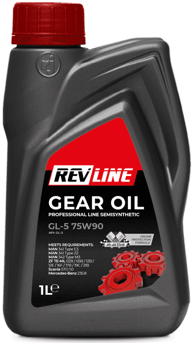 Převodový olej Revline Semisynthetic GL-5 75W-90 - 1L