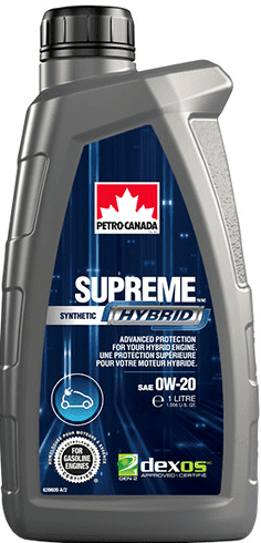 Motorový olej 0W-20 Petro-Canada Supreme Synthetic Hybrid - 1L