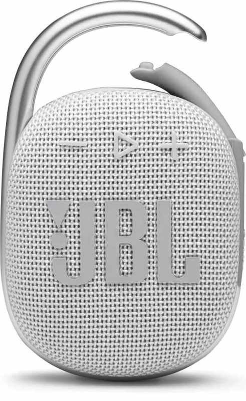 JBL Clip 4 - White (Original Pro Sound, IP67, 5W)