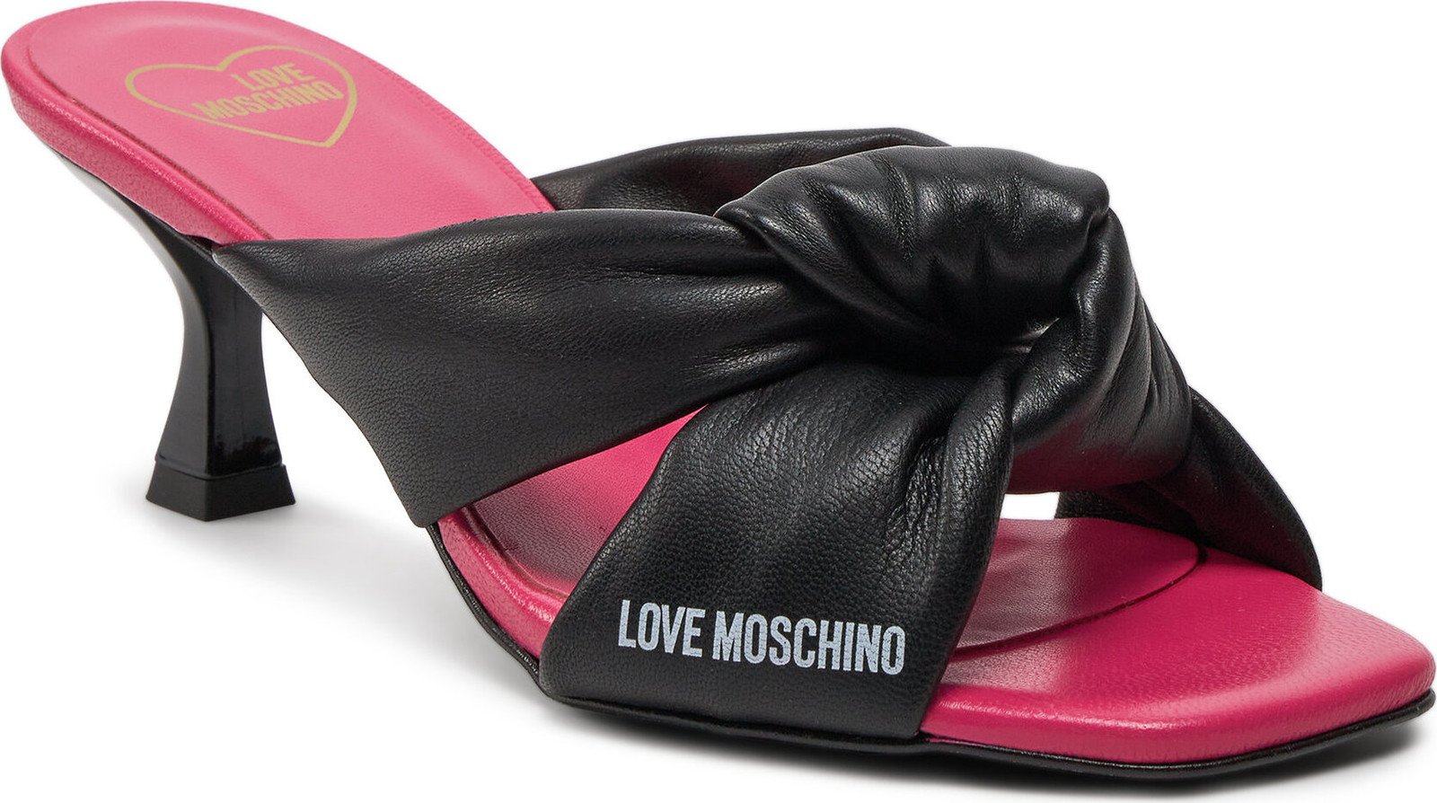 Nazouváky LOVE MOSCHINO JA28365G0IIE0000 Nero