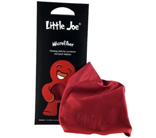Čistící jemná tkanina pro dotykový displej a lesklé povrchy - červená - Little Joe MIC02
