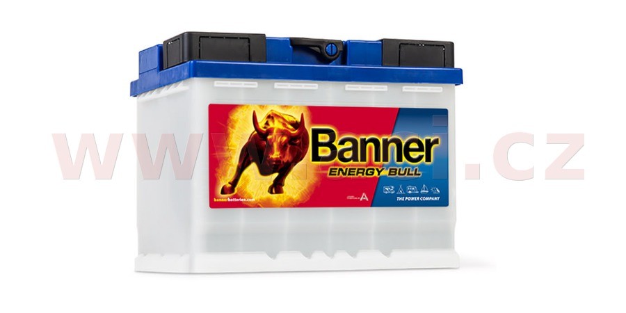 60Ah trakční baterie, pravá BANNER Energy Bull 241x175x190