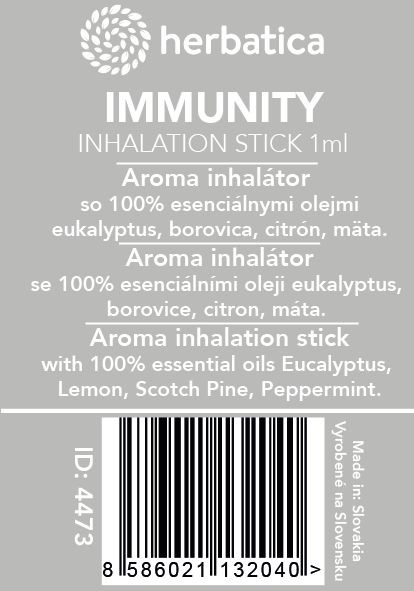 Nosní inhalátor Imunita - 1ml - Herbatica
