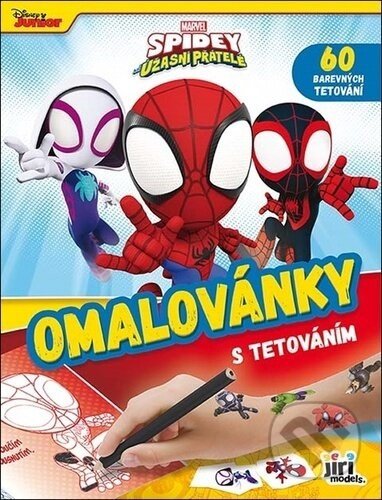 Omalovánky s tetováním Spidey - Jiří Models