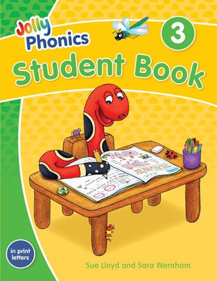 Jolly Phonics Student Book 3: In Print Letters (American English Edition) (Wernham)(Paperback)
