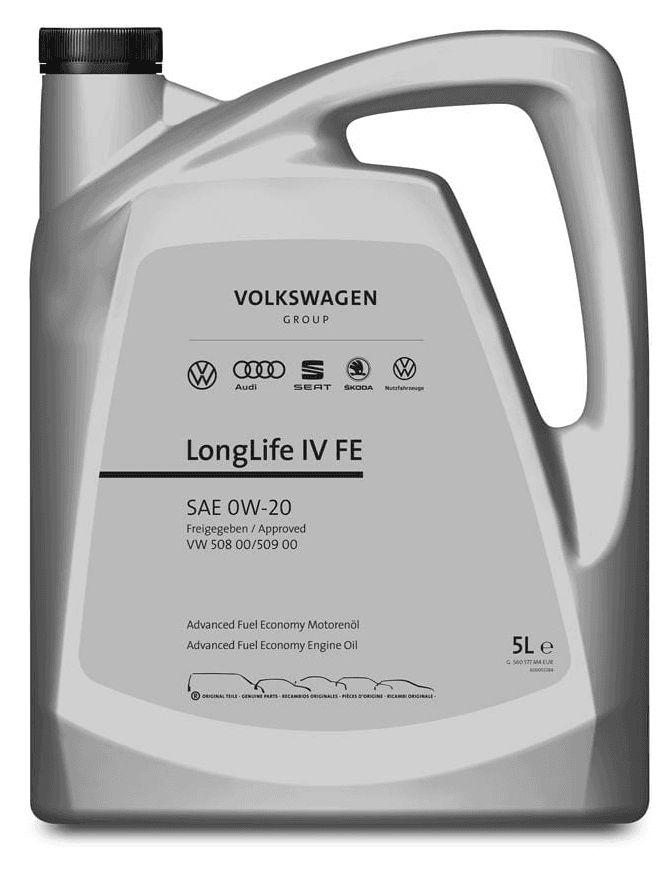 Motorový olej 0W-20 VAG oil LongLife IV FE - 5L