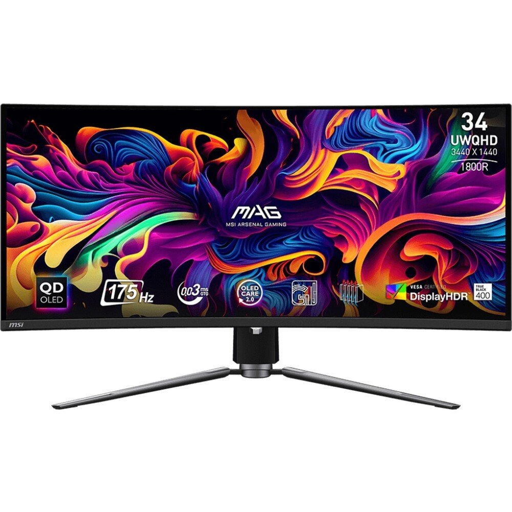MSI MAG 341CQP QD-OLED herní monitor 34