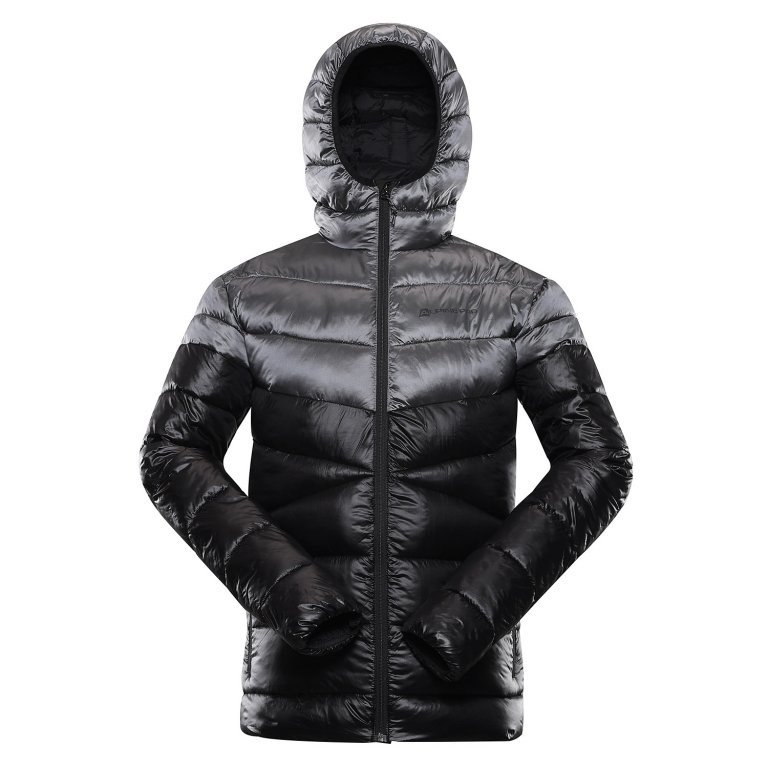 ALPINE PRO Pánská hi-therm bunda ROG black XS