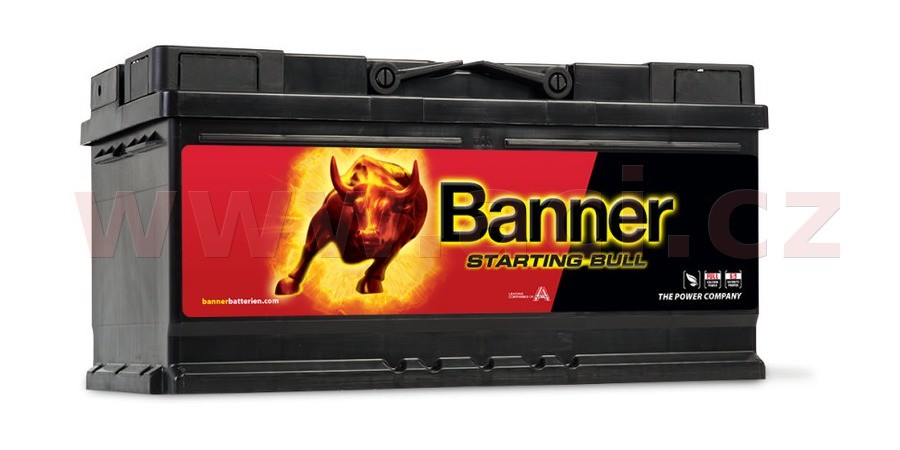 88Ah baterie, 660A, pravá BANNER Starting Bull 354x175x175