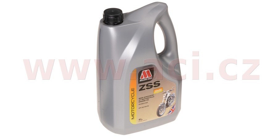 MILLERS OILS ZSS 20W-50, polosyntetický olej s EP aditivy pro 4T motory - 4L