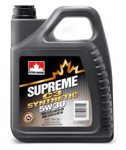 Motorový olej 5W-30 Petro-Canada Supreme C3 Synthetic - 5L