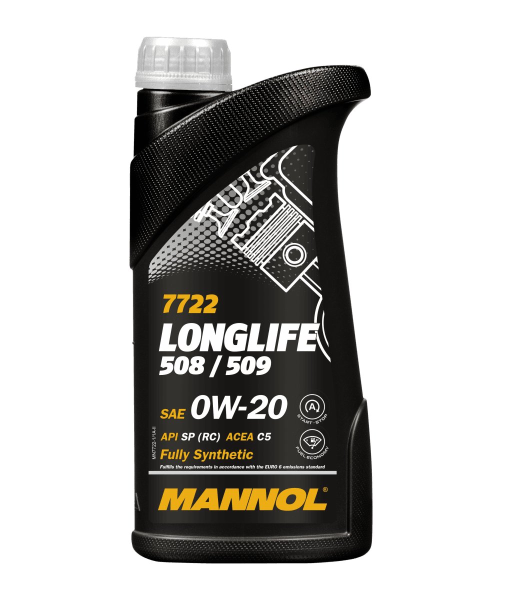 MANNOL 7722 LONGLIFE 508/509 0W20 (1L) MN7722-1