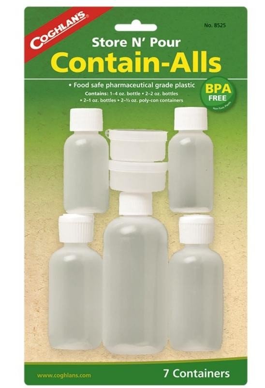 Coghlans sada lahviček Contain Alls