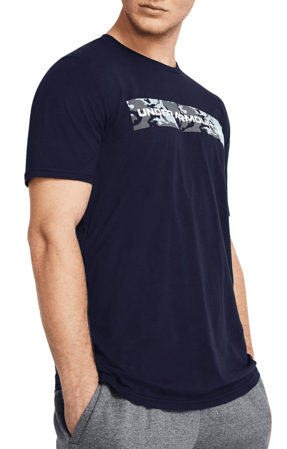Triko Under Armour UA Camo Chest Stripe