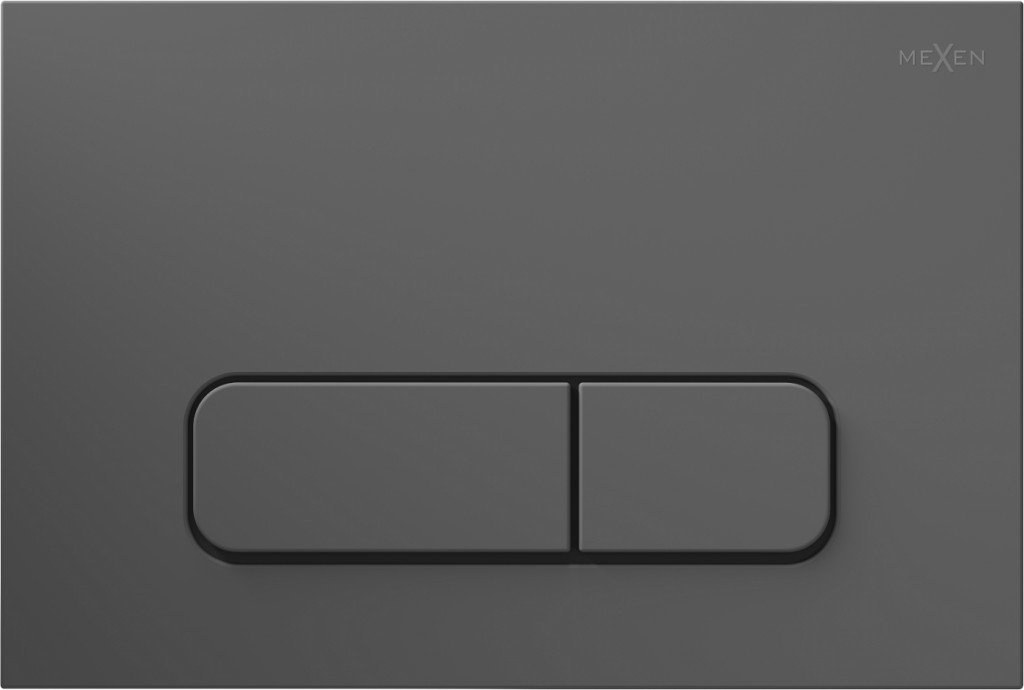 MEXEN Fenix 02 tlačítko flush /kompatibilní s Geberit Sigma UP300 a UP320, šedá 600266