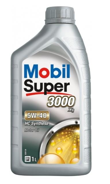 Motorový olej 5W-40 MOBIL Super 3000 X1 - 1L