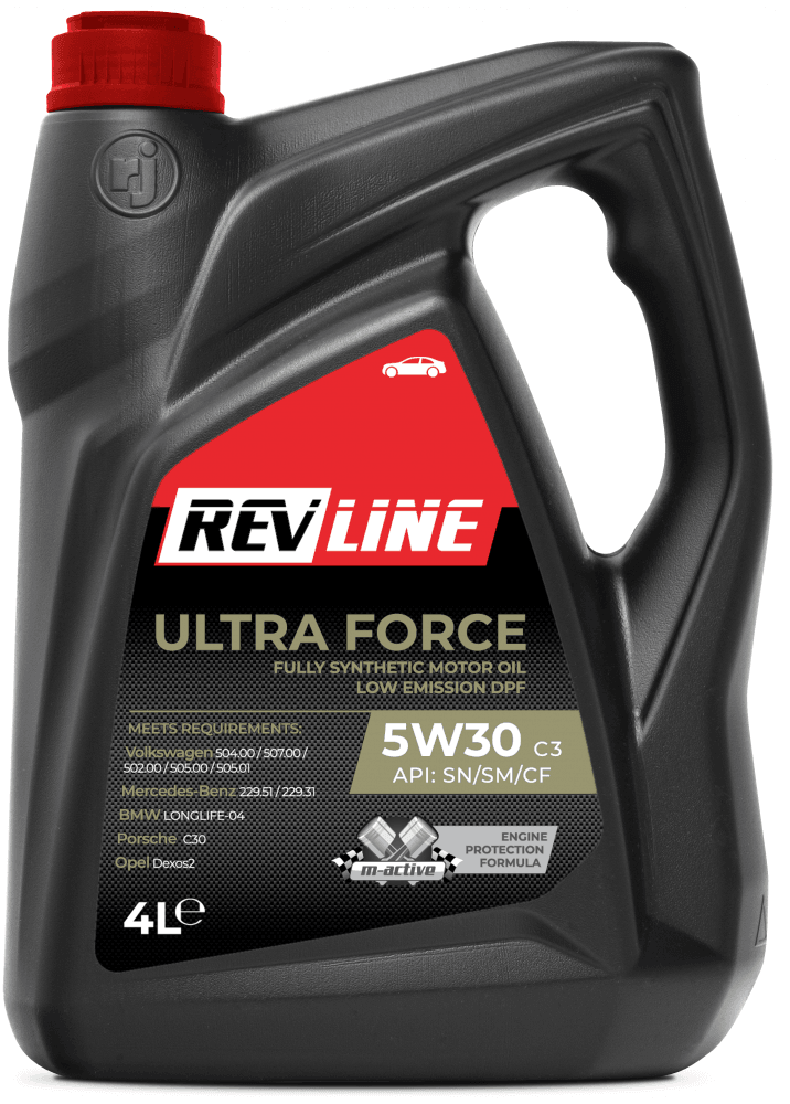 Motorový olej 5W-30 Revline Ultra Force C3 - 4L