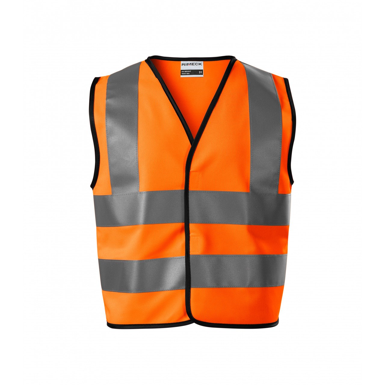Vesta dětská bezpečnostní unisex Rimeck HV Bright - oranžová svítící, 104