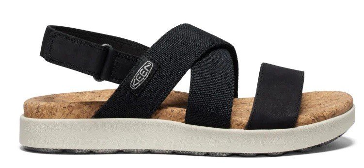 Keen ELLE CRISS CROSS WOMEN black/birch Velikost: 37